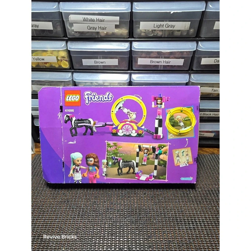 LEGO FRIENDS: Magical Acrobatics (41686) 99.9% Complete With Box‎ and Manual VGC